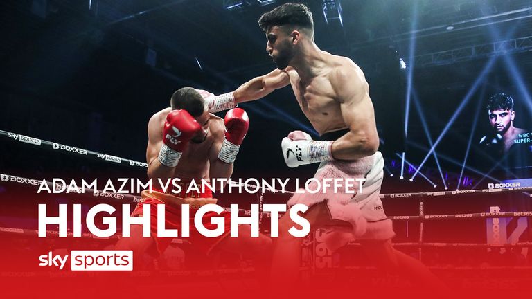 Adam Azim vs Anthony Loffet