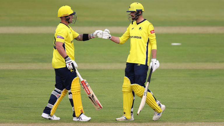 Ben McDermott and James Vince produced 124 together