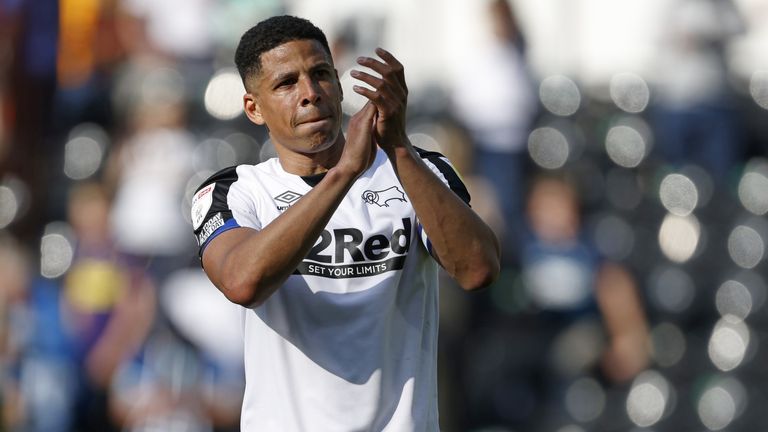37-year-old defender Curtis Davies played for Derby County in the Championship this season