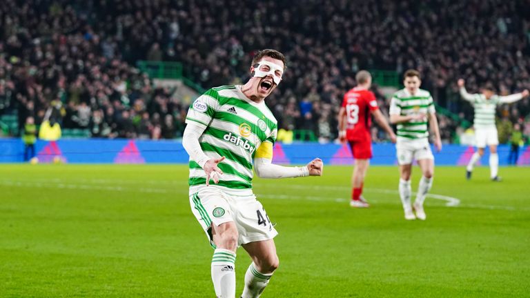 Celtic&#39;s Callum McGregor was thrilled to be nominated for the PFA Scotland Player of the Year award.