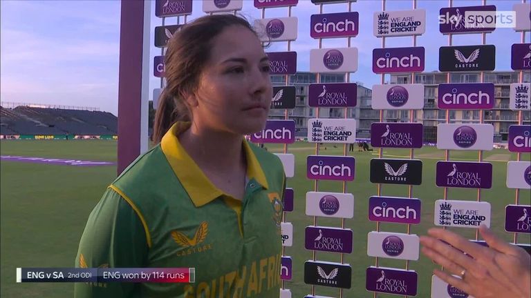 South Africa Women's captain Sune Luus says lessons were learnt after they fell to a second defeat in their series against England