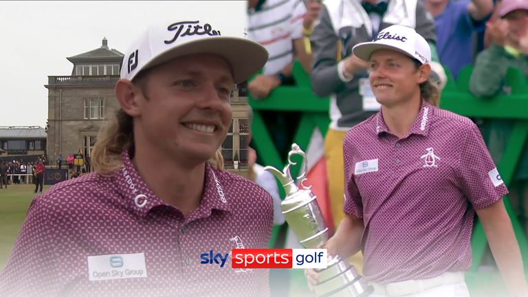 An emotional Smith says it was 'unreal' to get his hands on the Claret Jug