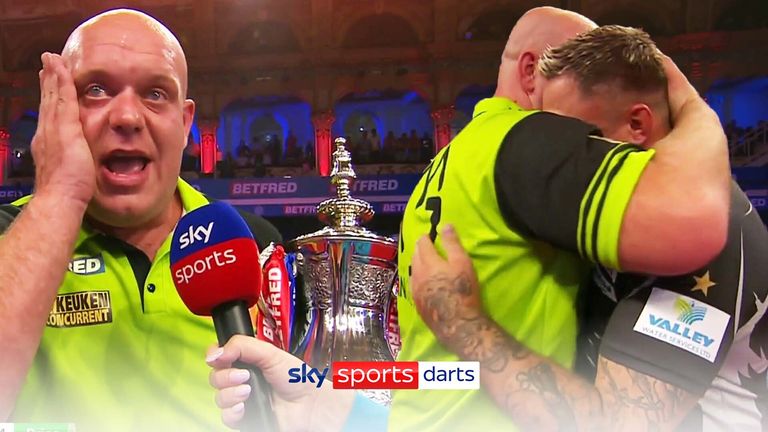 Van Gerwen says the good times are coming back after winning a World Matchplay classic