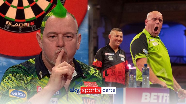 Dimitri Van den Bergh shocked former housemate Peter Wright to avenge his defeat in last year's World Matchplay final. Watch the best checkouts from Thursday night's action...