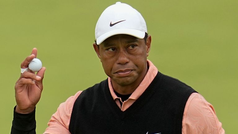 Ahead of this week's The Open Championship, the 15-time major champion Tiger Woods says he wants to give it at least one more run playing at a high level at St Andrews