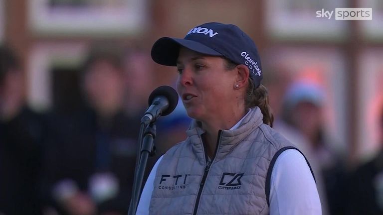 Ashleigh Buhai reflects on securing a maiden major title with a dramatic AIG Women's Open victory at Muirfield.