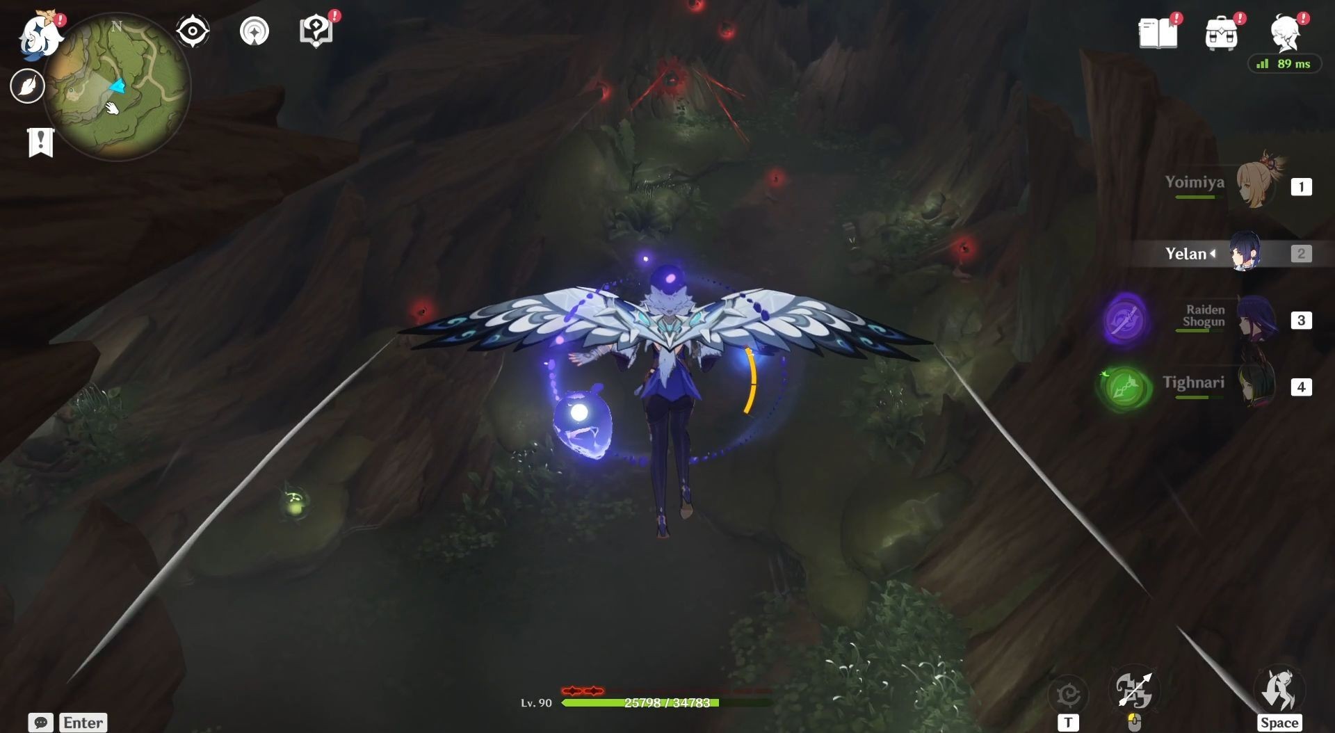 Eliminate the Withering Zone to progress in the quest (Image via HoYoverse)