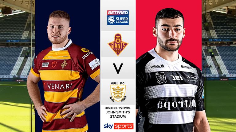 Highlights of the Betfred Super League match between Huddersfield Giants and Hull FC