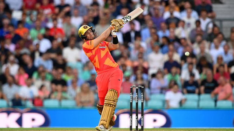 Liam Livingstone was in fine form with the bat