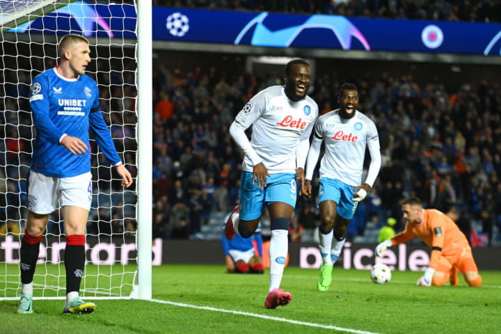 Tanguy Ndombele was on the scoresheet for Napoli