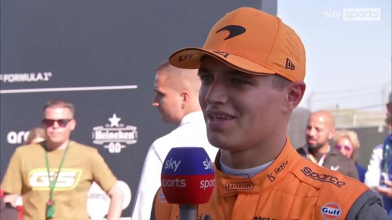 Lando Norris, who qualified seventh for the Dutch GP, is relishing competing against new McLaren teammate Oscar Piastri next season.