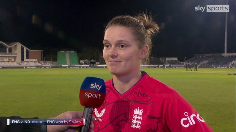 England captain Amy Jones says her team made a confident start to their IT20 series against India.