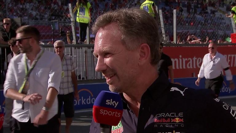 Christian Horner admits they would have preferred Max Verstappen to win the race under normal racing regulations, rather than behind the Safety Car.