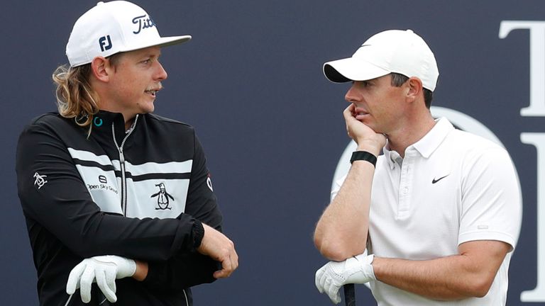 Cameron Smith, who has joined LIV Golf, and Rory McIlroy, one of LIV Golf's biggest critics have both been nominated for PGA Player of the Year