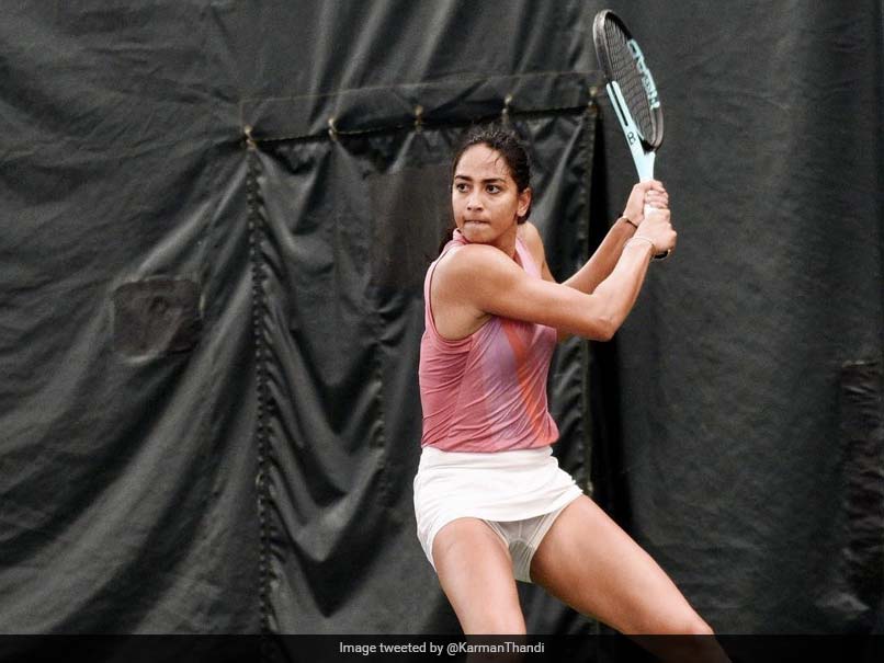 Karman Kaur Thandi Becomes Indias Number One Singles Women Tennis Player Karman Kaur Thandi Becomes Indias Number One Singles Women Tennis Player
