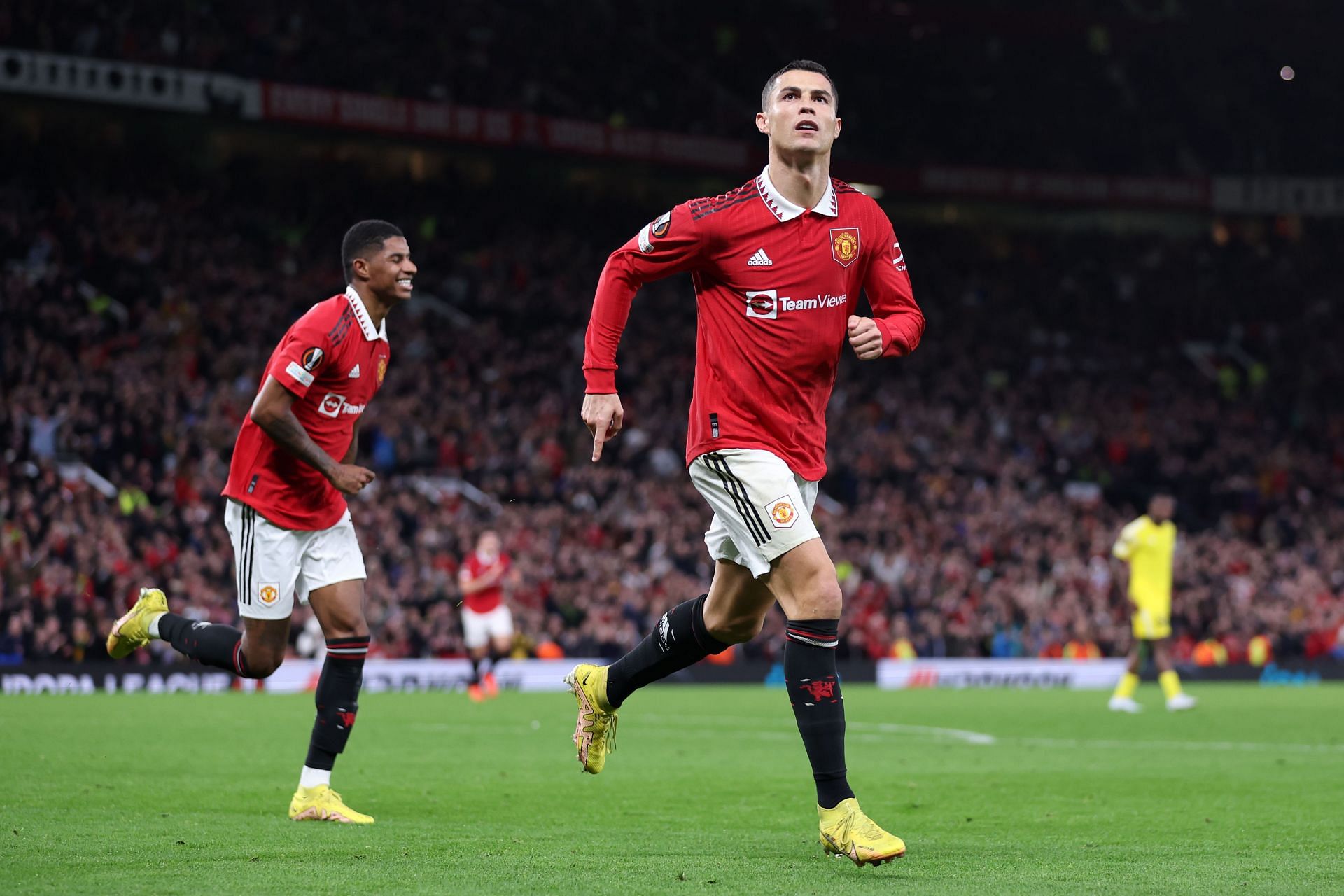 Cristiano Ronaldo has one foot out of Old Trafford.