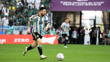 Lionel Messi's penalty couldn't prevent Argentina losing their World Cup opener