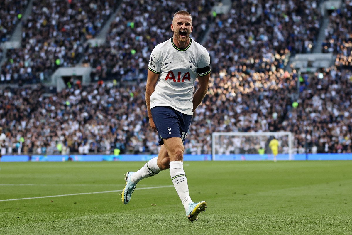 spurs 6-2 leicester eric dier