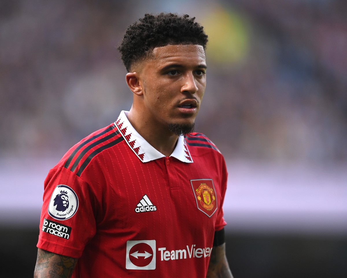 Man City Man United Sancho