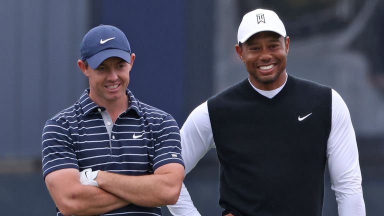 Woods has praised Rory McIlroy for being vocal in his support for the PGA Tour amid the controversy surrounding the LIV Golf Series
