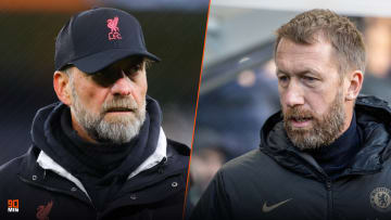 Jurgen Klopp battles Graham Potter at Anfield