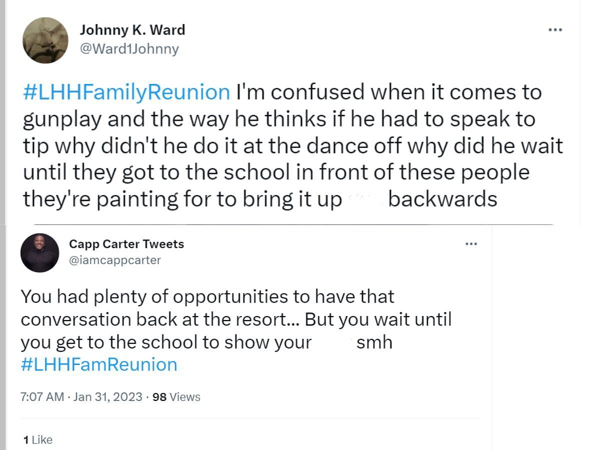 Fans can&#039;t believe Gunplay would fight with someone in a school (Images via Twitter)