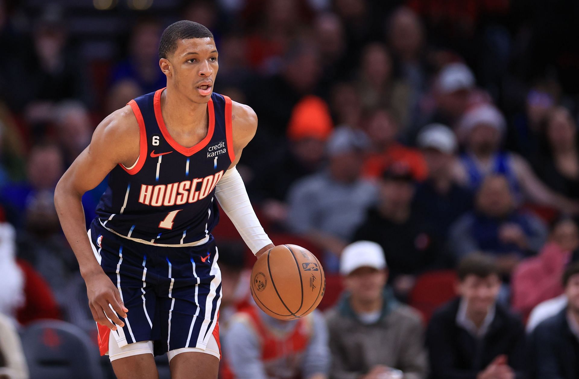 Houston Rockets rookie forward Jabari Smith Jr.