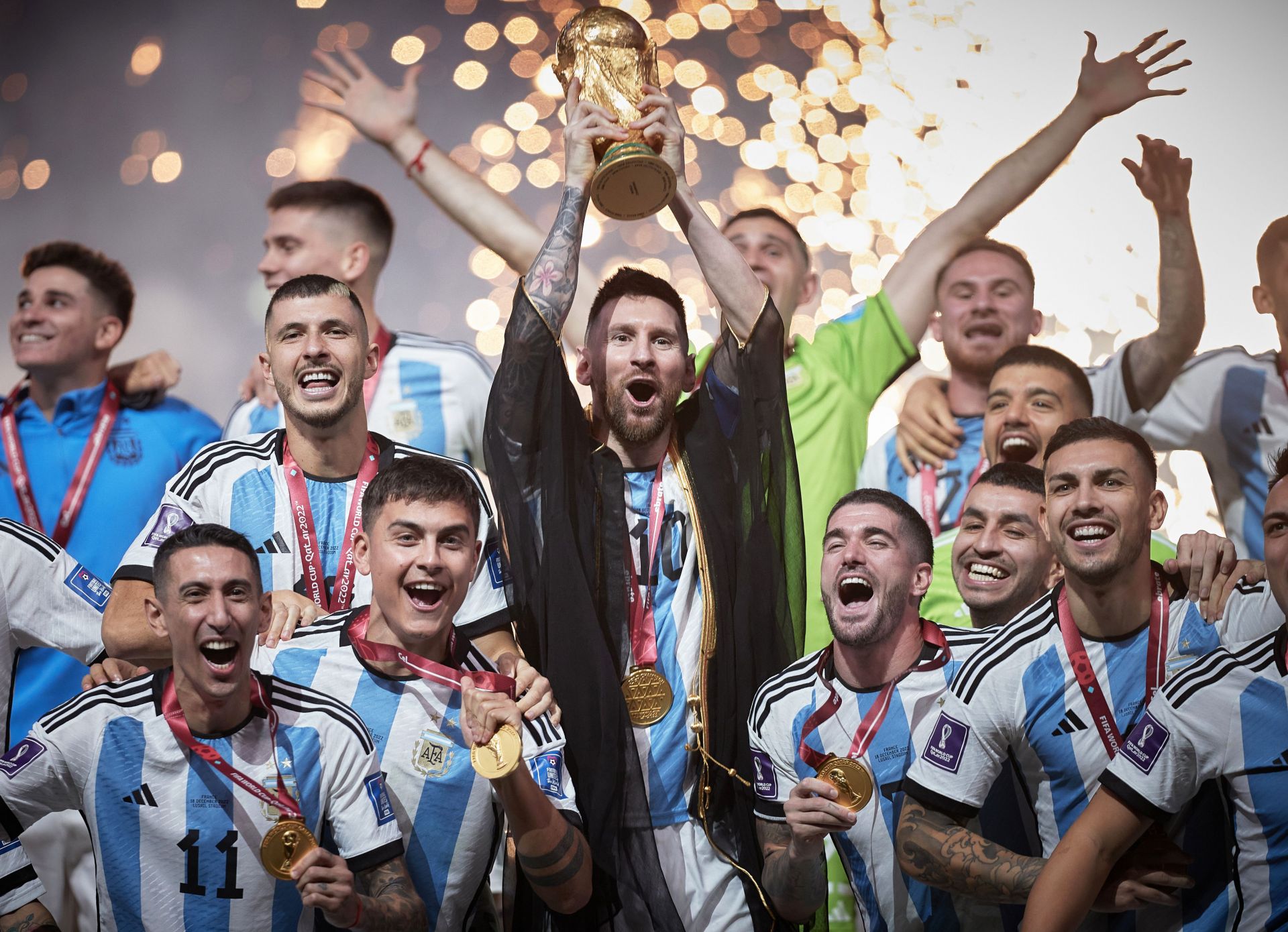 Argentina won the trophy.