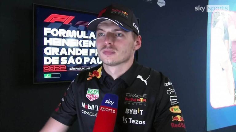 Red Bull's Max Verstappen says he had his reasons for not granting the place back to his teammate Sergio Perez at the Sao Paulo Grand Prix.