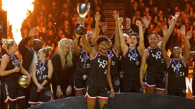 Double victory for both the men's and women's London Lions teams in the British Basketball League in the final! 