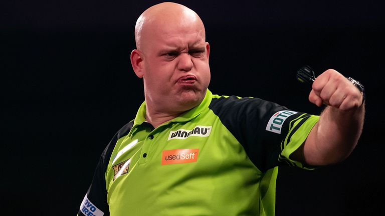 Mardle says Michael van Gerwen is brimming with confidence after demolishing Chris Dobey 5-0 at Ally Pally