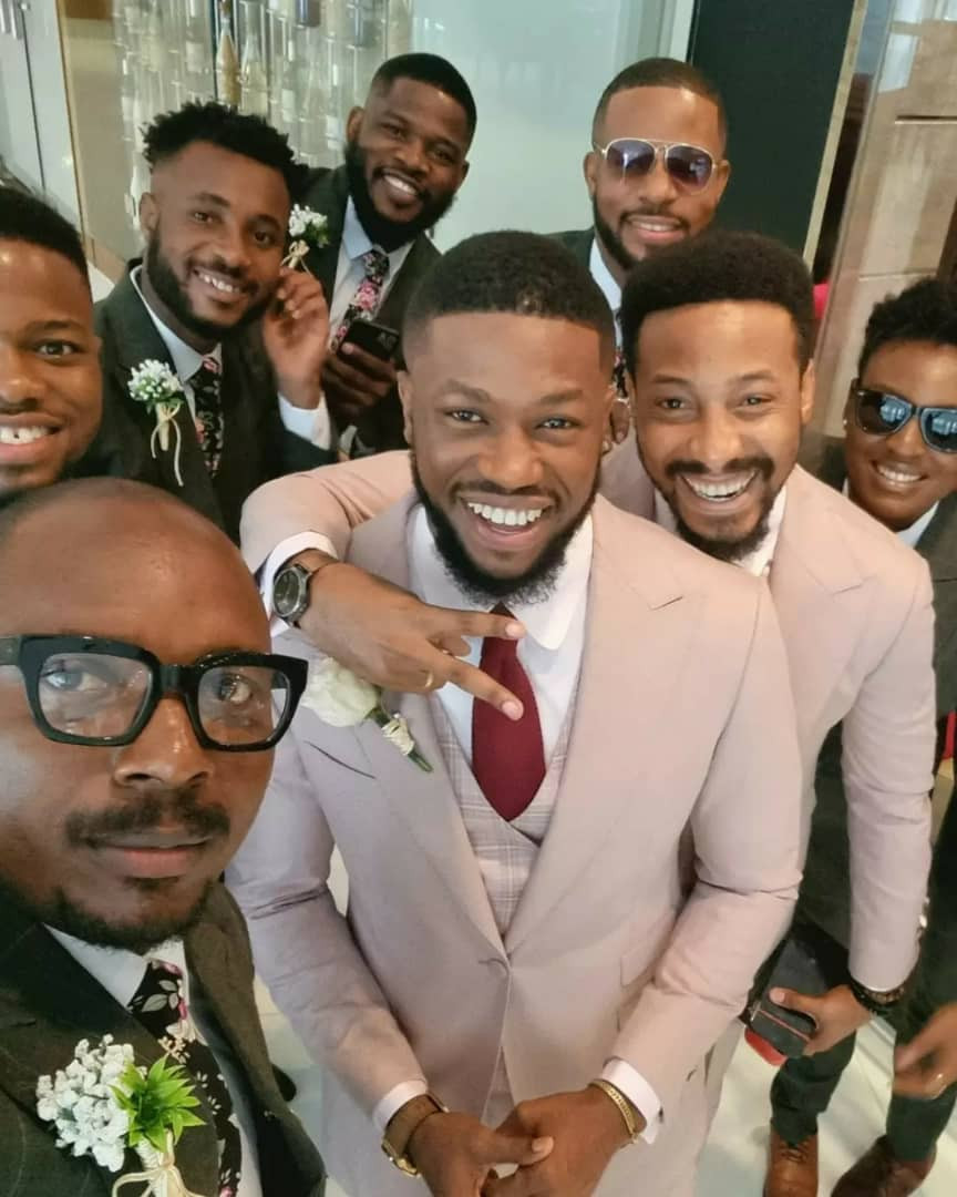 Photos and videos from the wedding of actors Stan Nze and Blessing Obasi