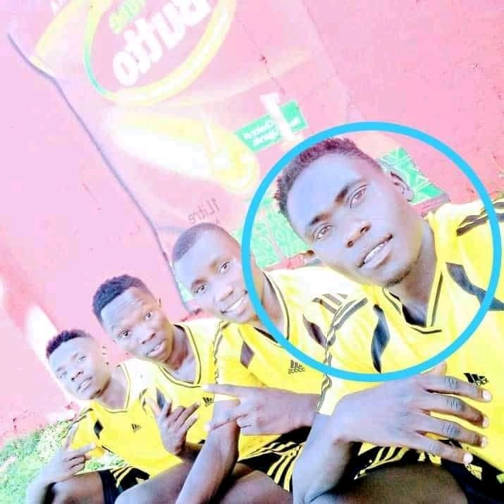 Ugandan footballer dies on the pitch after colliding with goalkeeper