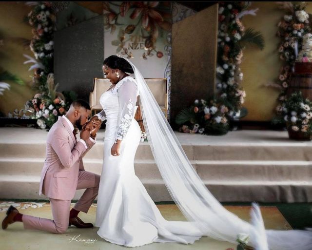 Stan Nze wedding: Nollywood Stanley Ebuka Nzediegwu, Blessing Jessica Obasi marriage foto