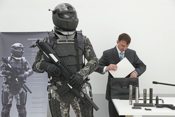 The movie-like suits will make ordinary human servicemen far more lethal ( Image: TASS via Getty Images) The movie-like suits will make ordinary human servicemen far more lethal ( Image: TASS via Getty Images)