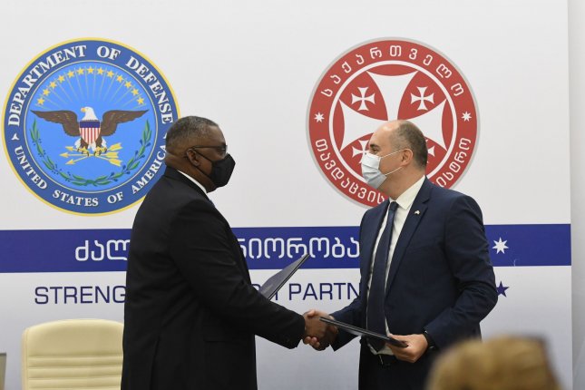 Citing Russian occupation, U.S. signs new defense pact with Georgia