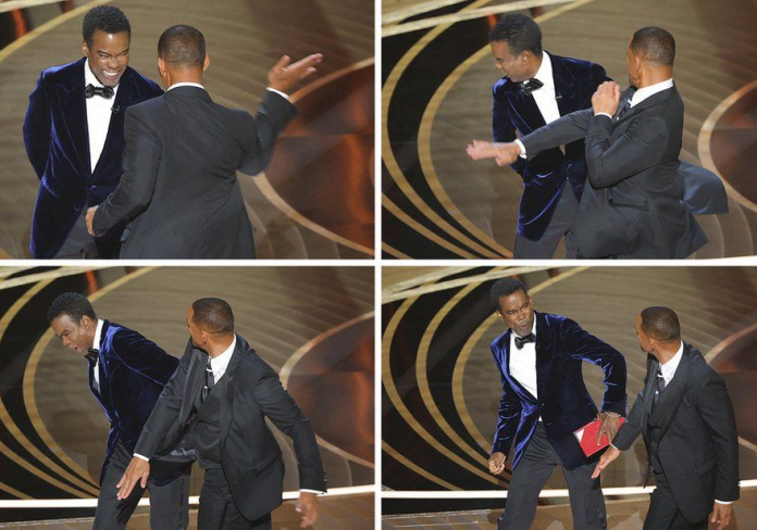 Will Smith slaps Chris Rock Reuters