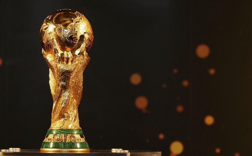 The World Cup trophy is 18-carat gold