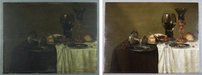 Restoration project reveals long-stored painting's connection to Dutch master