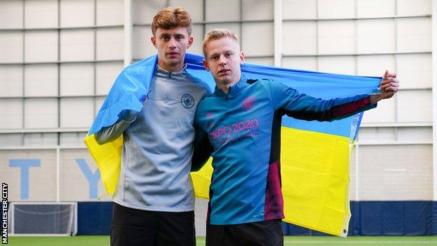 Andrii Kravchuk and Oleksandr Zinchenko