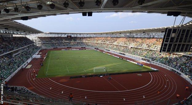 Godswill Akpabio International Stadium in Uyo, Nigeria