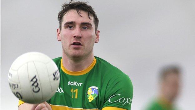 Keith Beirne sent over six points for Leitrim in the first-round encounter on Saturday