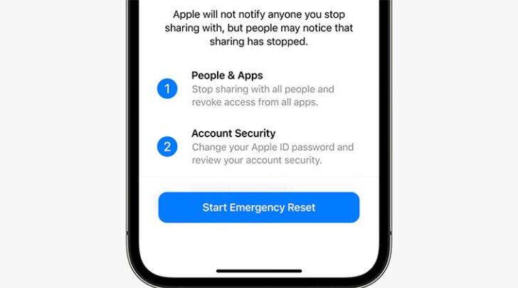 Apple WWDC 2022, Apple iOS 16, Apple iOS 16 Safety Check