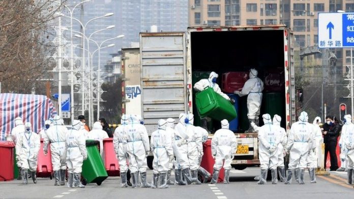 Wuhan Covid cases / Credit: REUTERS