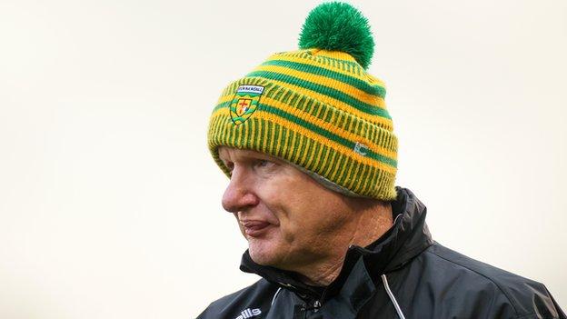 Declan Bonner led Donegal to successive Ulster titles in 2018 and 2019