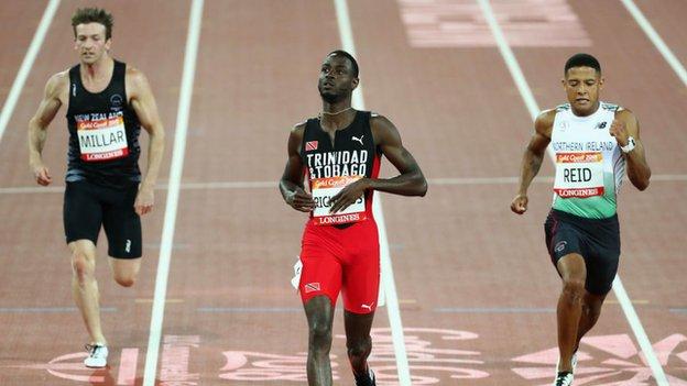 Leon Reid won a 200m bronze medal for Northern Ireland at the 2018 Commonwealth Games in Australia