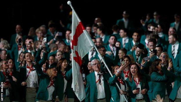 Northern Ireland at the 2018 Commonwealth Games Opening Ceremony
