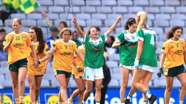Fermanagh celebrate Smyth's late score