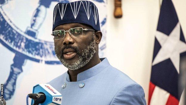 George Weah: Hopes for Liberian football revival with legend as President