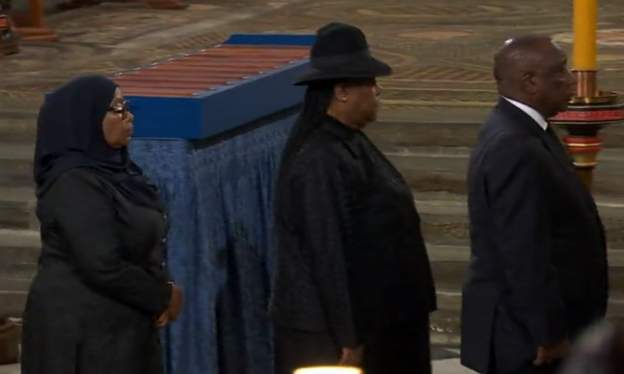 African leaders attending Queen Elizabeth II funeral